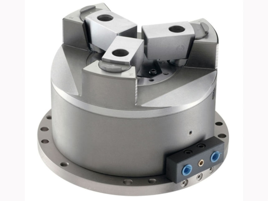 Spannstock 4" (110 mm) mit Niederzug-Effekt