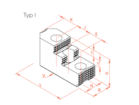 InoFlex harte umkehrbare Aufsatzbacken