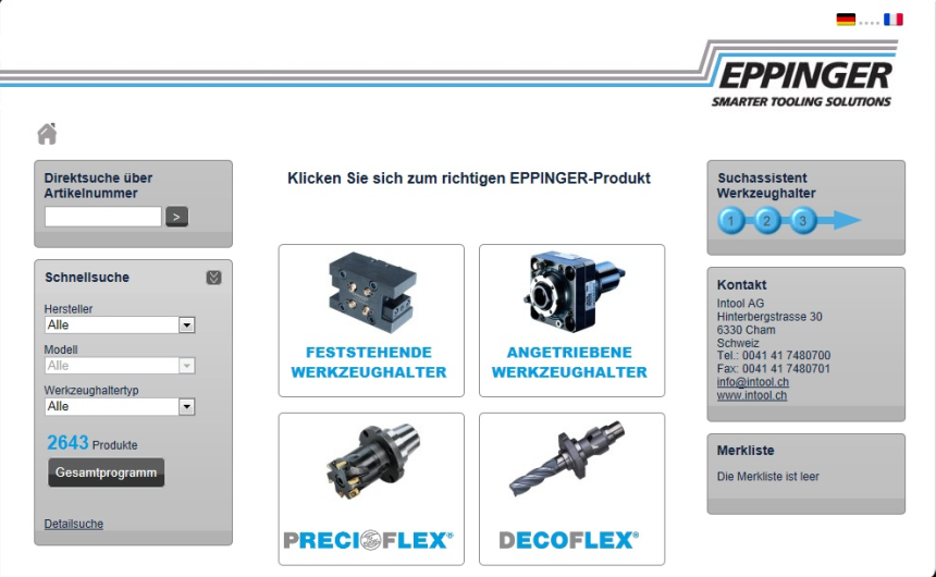 Online Katalog Eppinger