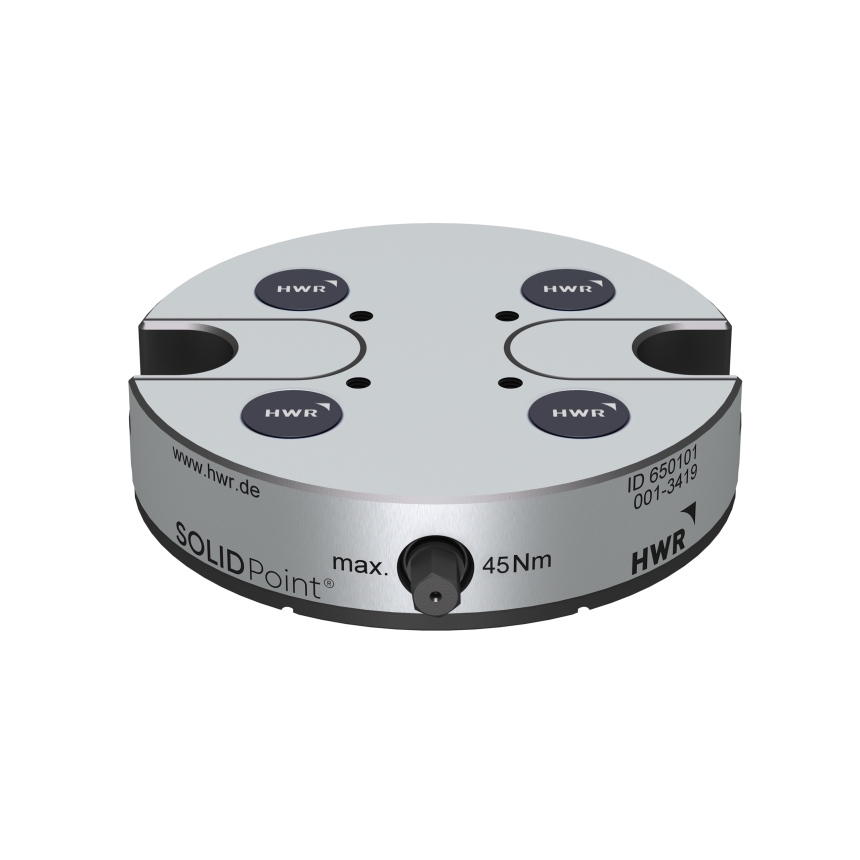 Mechanical zero-point plates round