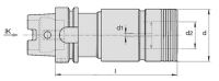 HSK-A Gewindeschneidfutter mit IK