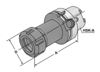 HSK-A Spannzangenfutter Standard