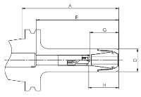 Version forme mince pour &amp;#233;crous mini HPCM