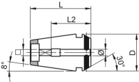 ER16-GBD (2.8-9 mm)