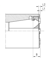 ER Spannmuttern Hi-Q/ERAX ultraflach