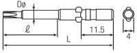 F&amp;#252;r Torx&amp;#174;  Schrauben