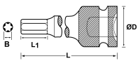 F&amp;#252;r Torx&amp;#174; Schrauben